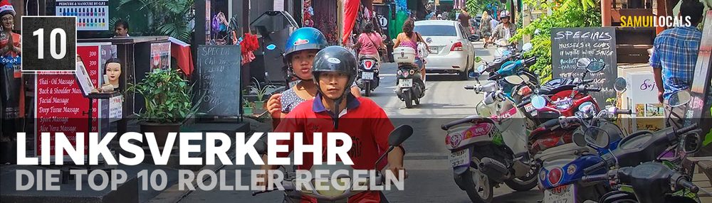Linksverkehr auf Koh Samui