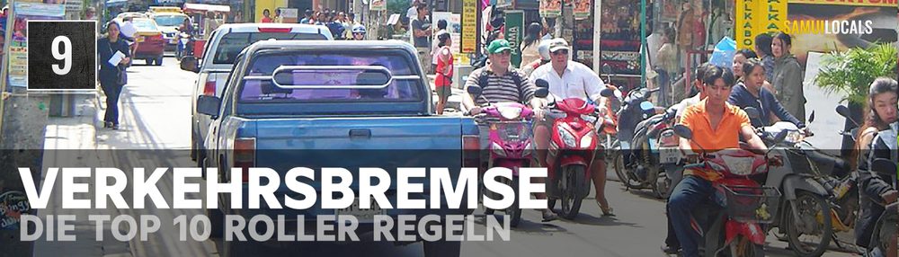 Verkehr auf Koh Samui