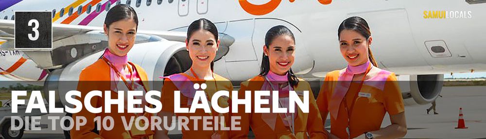 Lächelnde Menschen in Thailand