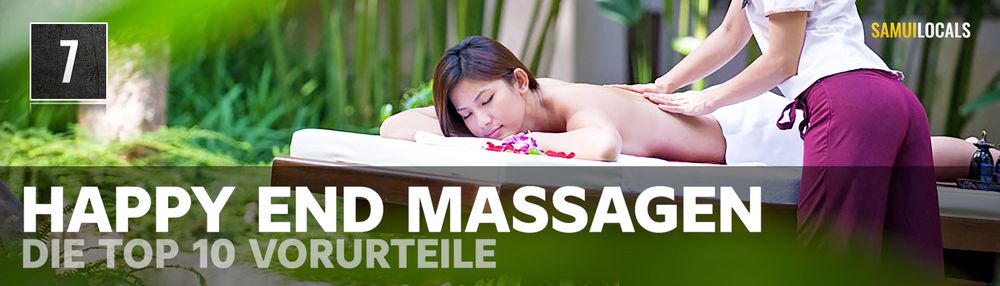 Massage-Salon an einer Straße auf Koh Samui