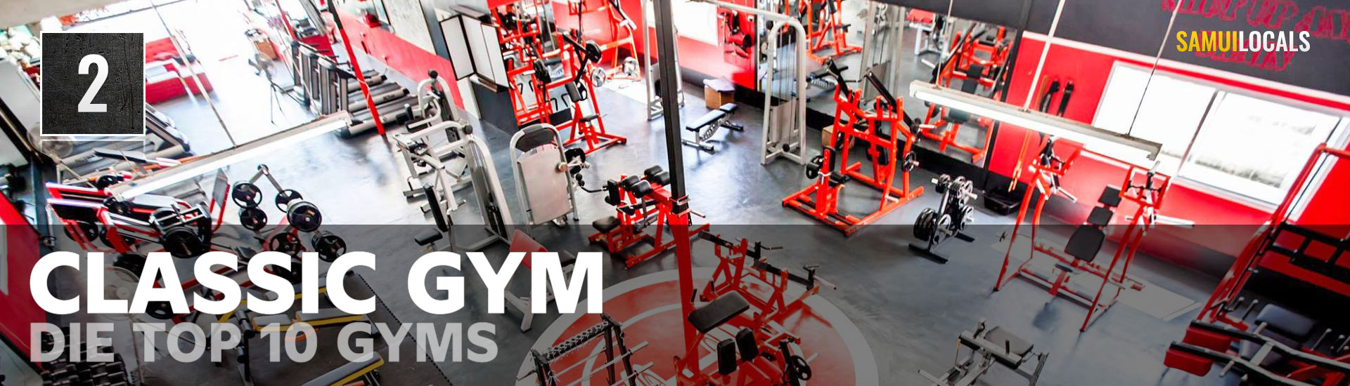 Classic Gym and Fitness im Zentrum von Chaweng auf Koh Samui