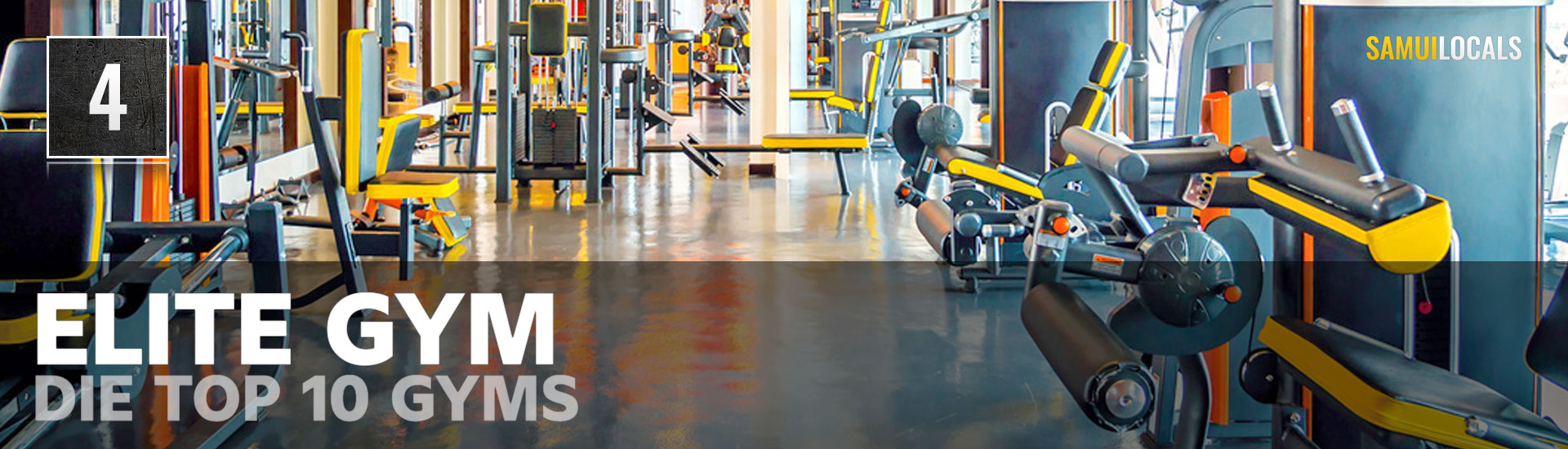 Elite Gym and Fitness in Chaweng auf Koh Samui