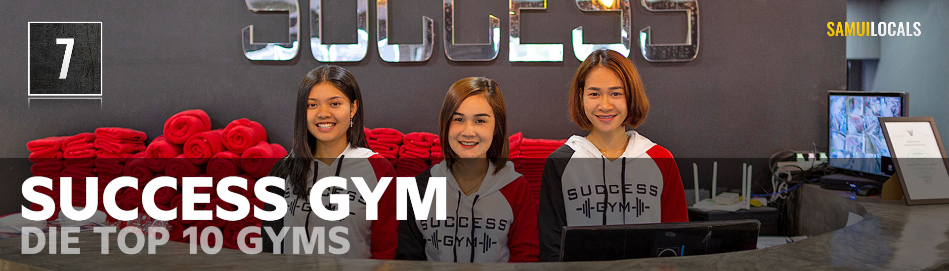Success Gym Fitnessstudio in Chaweng auf Koh Samui
