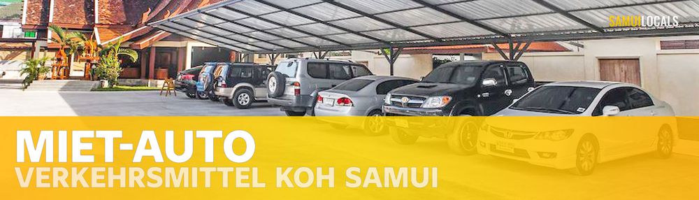 Mietwagen auf Koh Samui