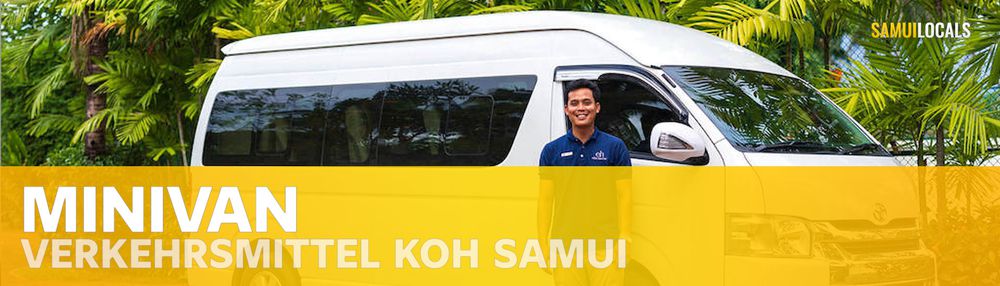 Minivan auf Koh Samui
