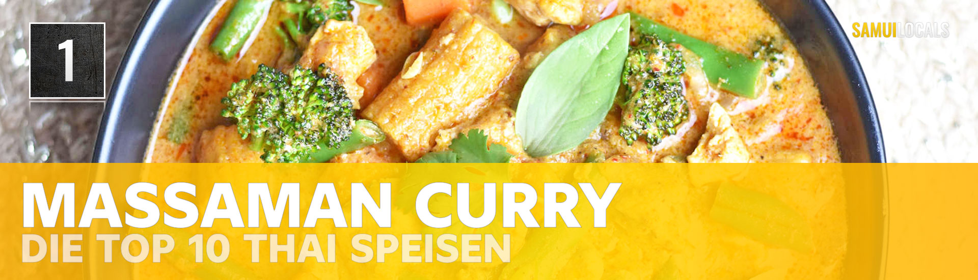 Massaman Curry mit Huhn und Kartoffeln