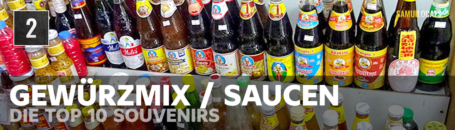 Thailändische Gewürzmischungen als Souvenir