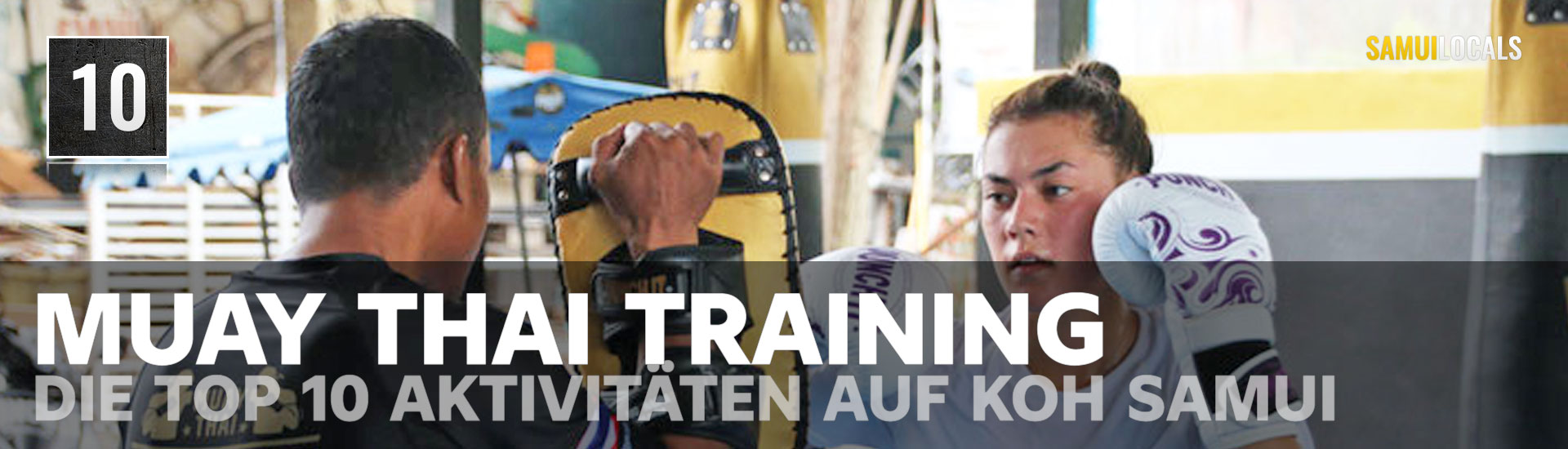 Muay-Thai-Training auf Koh Samui