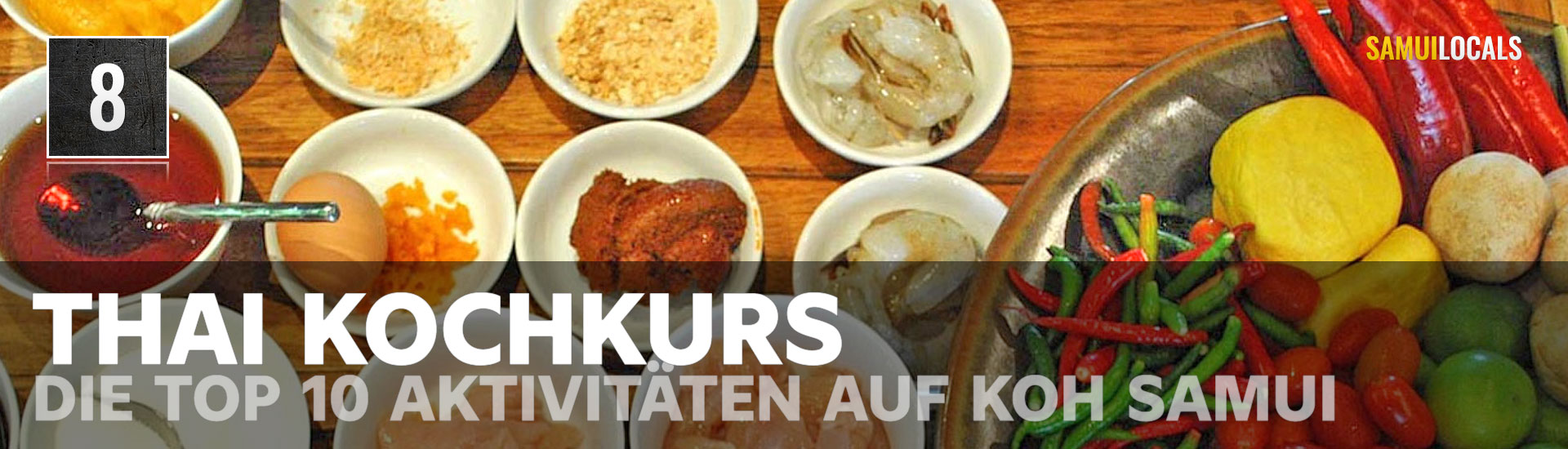 Thai-Kochkurs auf Koh Samui