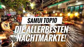 Nachtmärkte auf Koh Samui